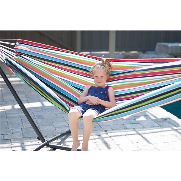 Vivere Sunbrella Hammock with Stand