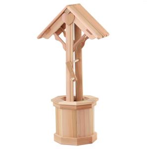 Puits aux souhaits avec couvercle, 4 pi