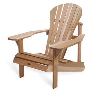 All Things Cedar Muskoka Adirondack Chair - Natural