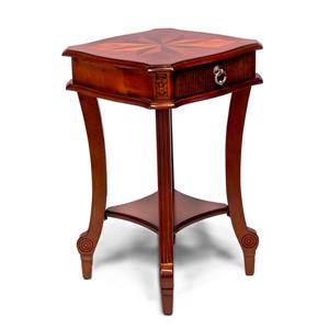 Table d'appoint All Things Cedar, Cerise, 16,5 po x 17 po