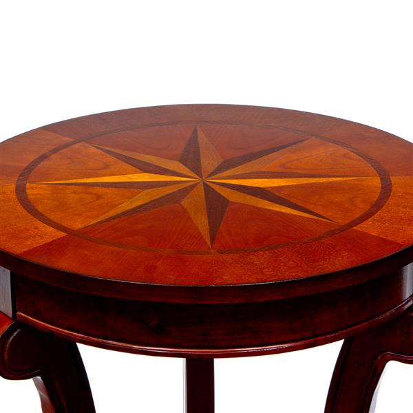 Table ronde All Things Cedar de style Pub, Cerise, 18 po