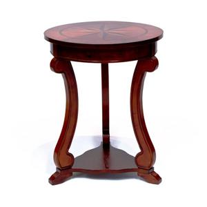 Table ronde All Things Cedar de style Pub, Cerise, 18 po