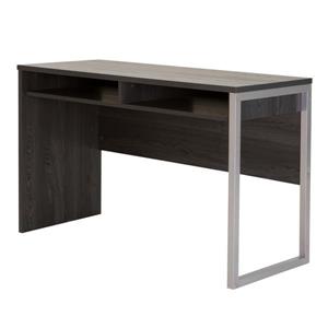 South Shore Furniture Interface Desk - 47.4-in x 19.41-in x 29.5-in - Gray Oak