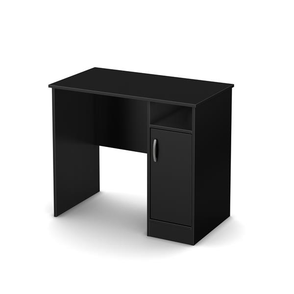 South Shore Furniture Axess Desk - 33.75-in x 19-in x 30-in - Black