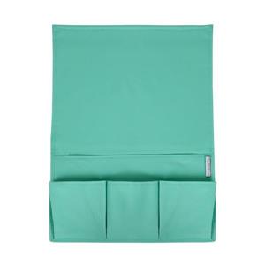 Pochette de rangement pour lit en toile Storit, bleu