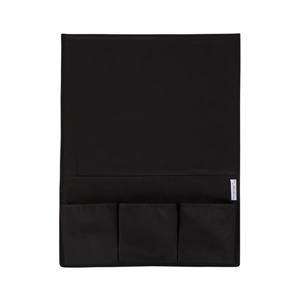 Pochette de rangement pour lit en toile Storit, noir