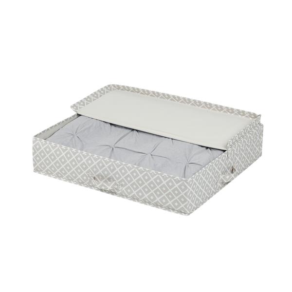 SOUTH SHORE FURNITURE Boîte de rangement en toile sous le ...