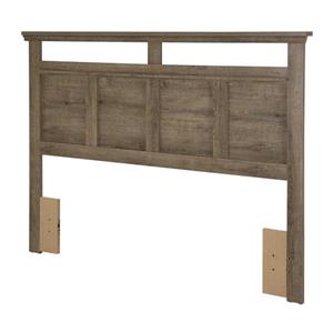 South Shore Furniture Versa Headboard - Full/Queen - Weathered Oak