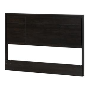 South Shore Furniture Gravity Headboard - Queen - Ebony