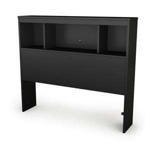 South Shore Furniture Spark Bookcase Headboard - Twin - Black