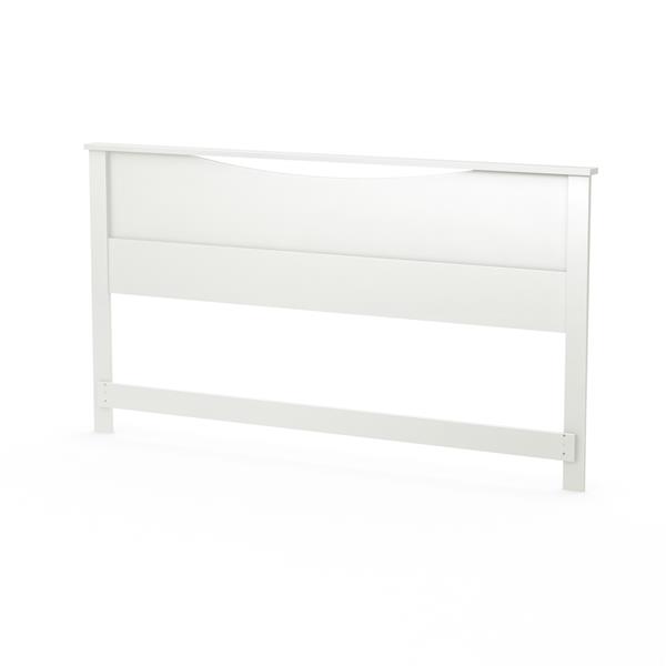 White cutout deals headboard