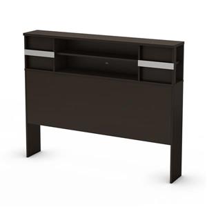 Step One Bookcase Headboard - Full - Chocolate