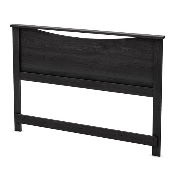 South Shore Furniture Step One Headboard - Full/Queen - Gray Oak