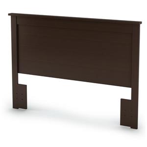 South Shore Furniture Vito Headboard - Full/Queen - Chocolate