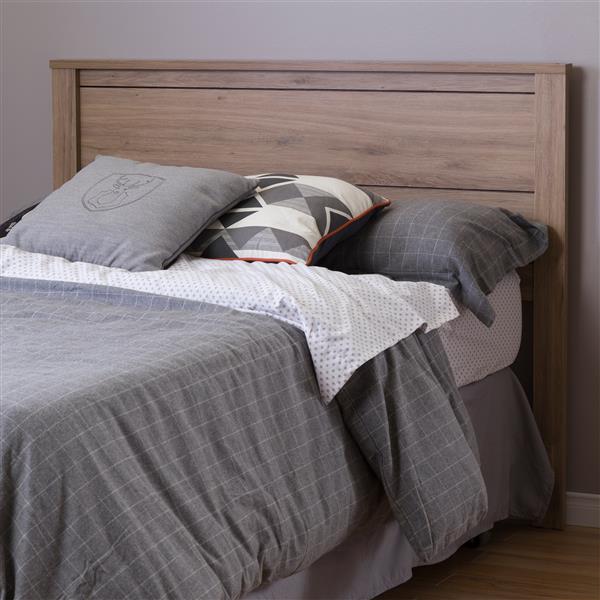 South Shore Furniture Fynn Headboard - Full - Rustic Oak