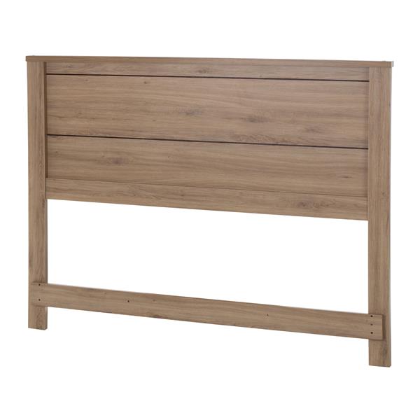 South Shore Furniture Fynn Headboard - Full - Rustic Oak 10094 | RONA
