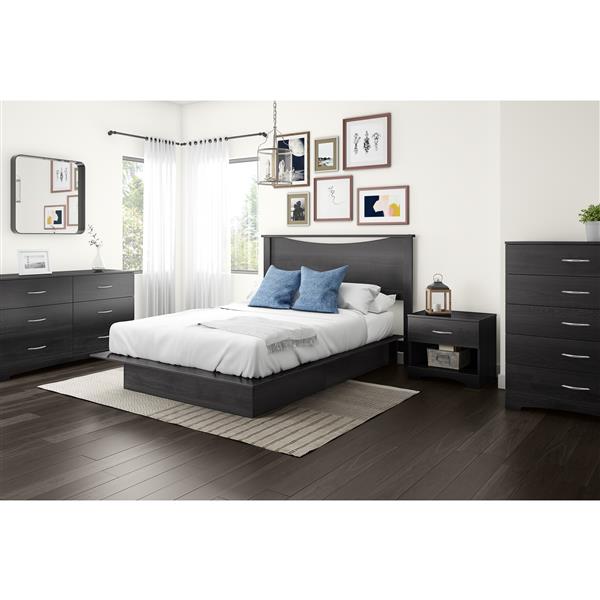 South Shore Furniture Step One 6-Drawer Double Dresser - Gray Oak