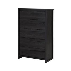 South Shore Furniture Tao 5-Drawer Chest - 30.5-in x 19-in x 49-in - Gray Oak