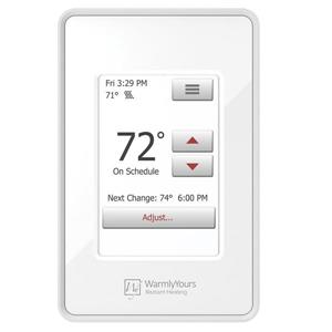 WarmlyYours nSpire Touch Thermostat Programmable with Floor Sensor