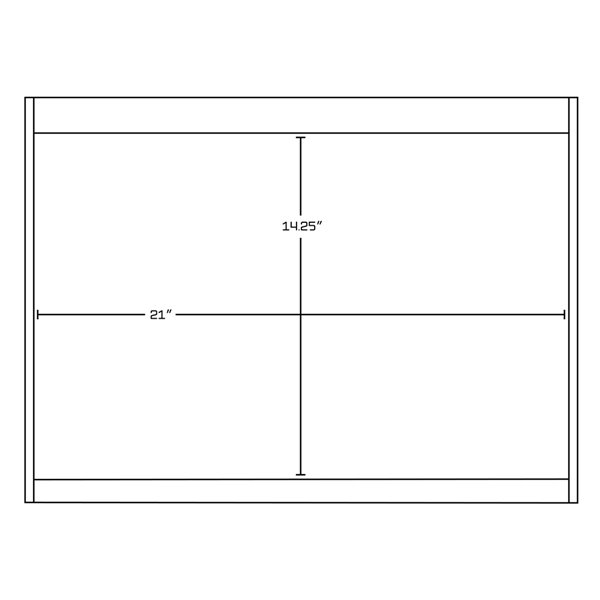American Imaginations Xena Farmhouse Vanity Set  - Double Sink - 73.5-in - Gray
