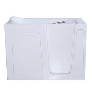 Baignoire de plain-pied Aquam, droite, 52