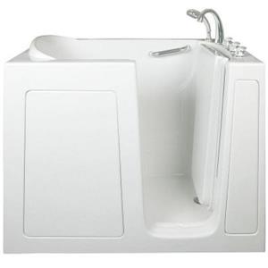Baignoire de plain-pied Aquam, droite, 48