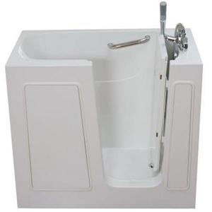 Baignoire de plain-pied Aquam, droite, 45