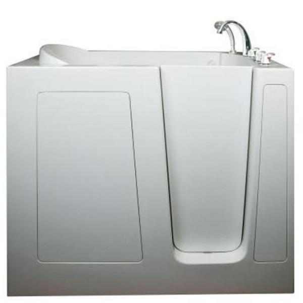 Aquam Spas Walkin Right Hand Tub 55in x 30in White RONA