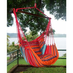 Henryka 50.4-in x 50.4-in x 43-in Multi Colour Large Hammock Swing