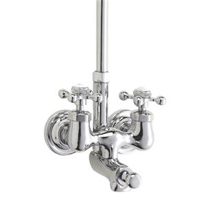 Foremost Centre tub faucet with shower diverter - 3" - Chrome
