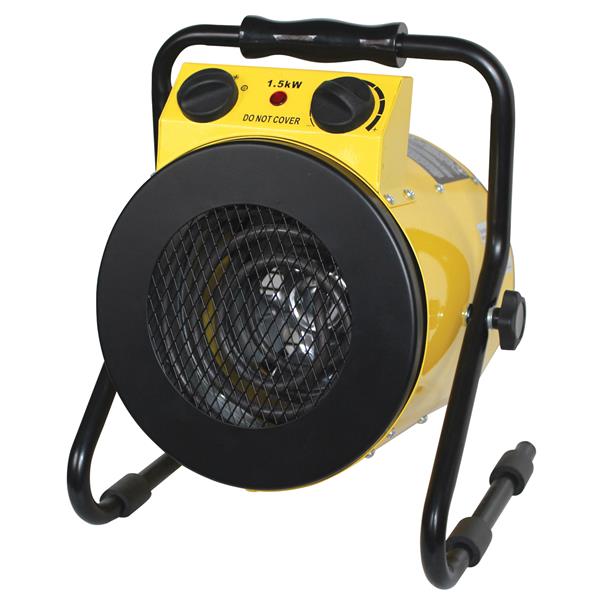 Royal Sovereign Portable Electric Heater - 11.2-in x 13.4-in - Yellow  HUT-100 | RONA