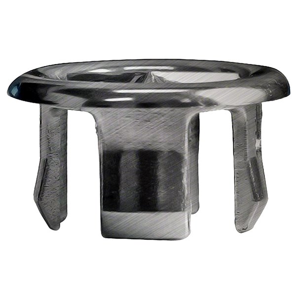 American Imaginations Overflow Cap - 1.25" - Brass - Nickel