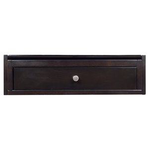 Tiroir modulaire Elite, 21,25" x 6", bois, brun