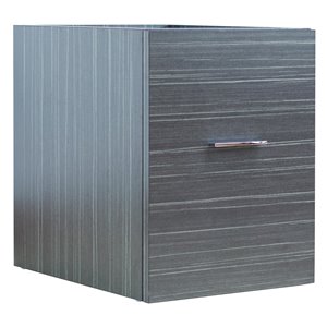 American Imaginations Xena Modular Drawer - 14" x 17.8" - Wood - Gray