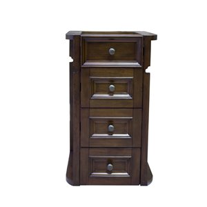 Tiroir modulaire Antique, 14,75" x 24", bois, brun