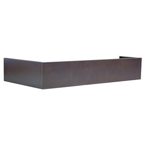 American Imaginations Shaker Toe-Kick - 31" x 5.5" - Wood - Brown