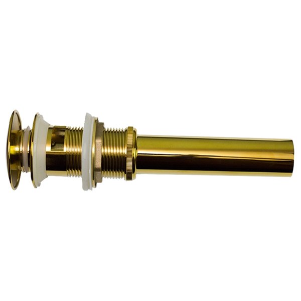 American Imaginations Sink Drain - 2.6-in - Brass - Gold