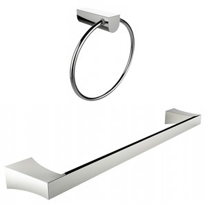 Anneau à serviettes, porte-serviettes à une tige