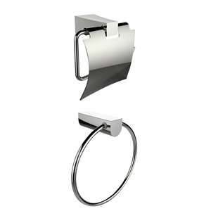 American Imaginations Toilet Paper Holder Accessory Set