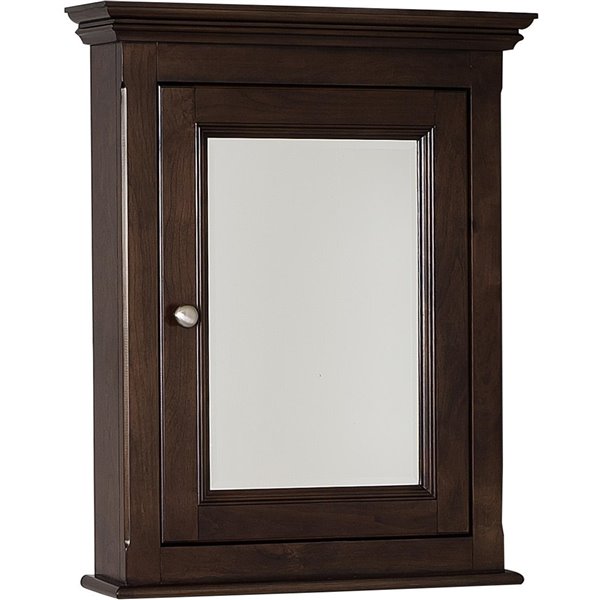 American Imaginations Perri Medicine Cabinet 24 X 30 Wood Walnut Ai 238 Rona