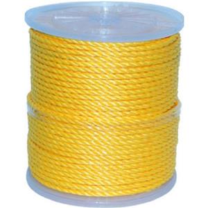 Toolway Twist Rope - 200 Feet - Polypropylene - Yellow