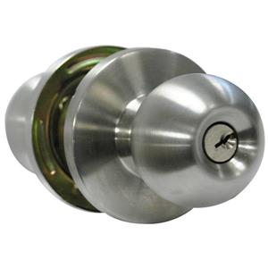 Toolway Commercial Entrance Door Lock - Cylindrical - Chrome
