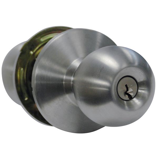 Toolway Classroom Door Lock - Cylindrical - Chrome