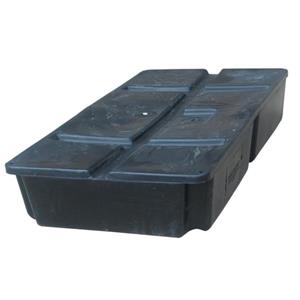 Dock Edge Howell 2-ft x 4-ft Black Dock Float