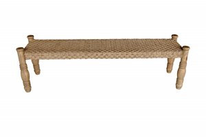 CDI Furniture 20-in x 70-in Sand Large Dining Bench