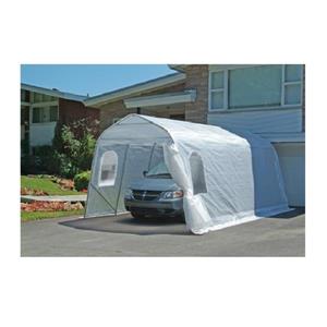 Gazebo Penguin Single Car Shelter 11' x 16' - Clear colour