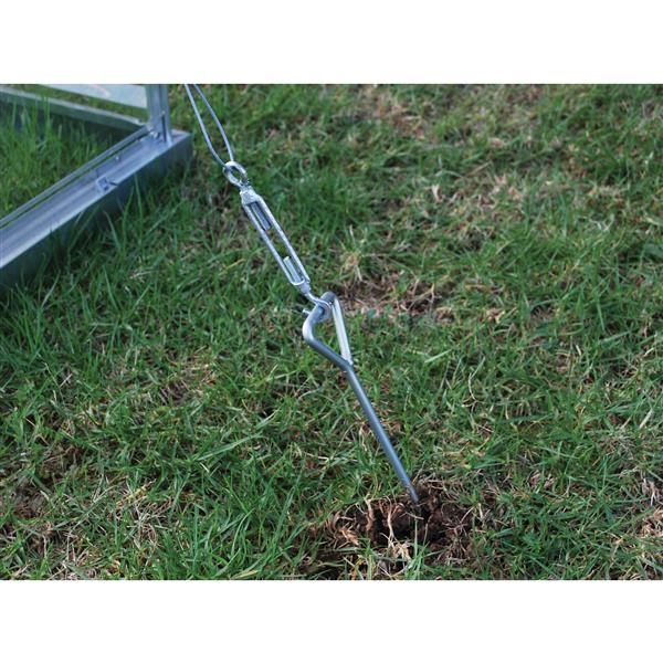 Canopia by Palram Greenhouse Anchoring Kit