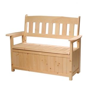 Banc de jardin et de rangement Cape Cod, pin