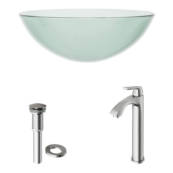 Glass Bowl Sinks For Bathrooms