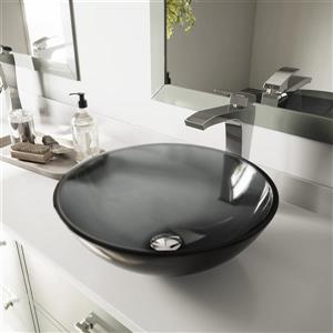 VIGO Glass Vessel Bathroom Sink